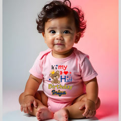 Celebrating ME - Half Birthday Baby Rompers