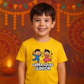 "Garba Squad Junior" Name Customised Navratri Festive Kids T-Shirt