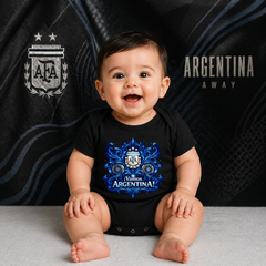Argentina Football Fan Baby Romper – Custom Infant Jersey Outfit with Name & Number