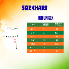 Bharat Pride Kids T-Shirt | Independence Day Collection