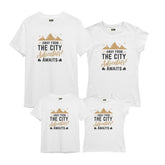 Away from the City Adventure Awaits Printed Family Vacation TShirts
