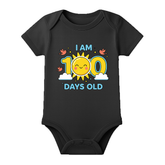 100 Days Baby Jumpsuit Soft Cotton Celebration Wear