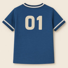 "No.1 Sports RockStar" Kids' Sports Thematic Jersey