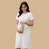 Bear-y Excited for Baby – Personalized Maternity Dress