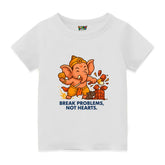 Break Problems, Not Hearts – Balaganapathy T-Shirt