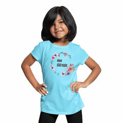 Big Sister with Flower Design T-Shirt