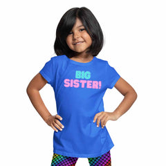 Big Sister Printed Design T-Shirt