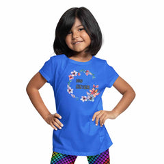 Big Sister with Flower Design T-Shirt