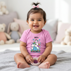 Buy My First Father's Day Baby Romper Online in India