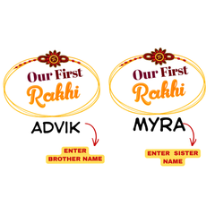 Bundle of Joy Rakhi Romper & T - Shirt