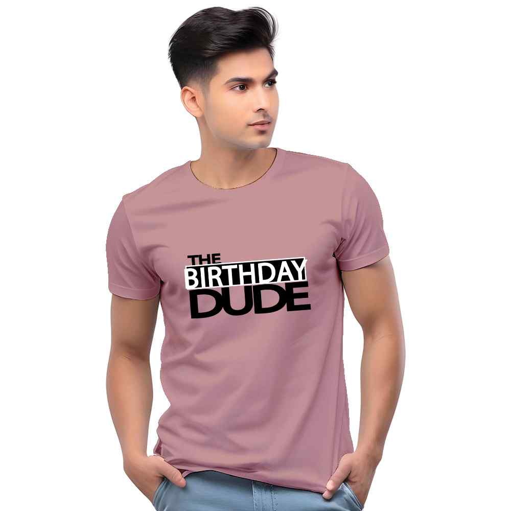 Bday Dude Casual Men Tshirt
