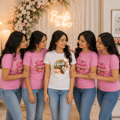 Bride Matching T-Shirts for Bachelorette Party | Bride Squad Tees