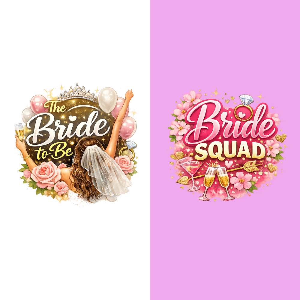 Bride Matching T-Shirts for Bachelorette Party | Bride Squad Tees