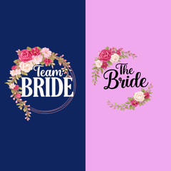 Bridal Party T-Shirts for Women | Bride & Team Bride Tees