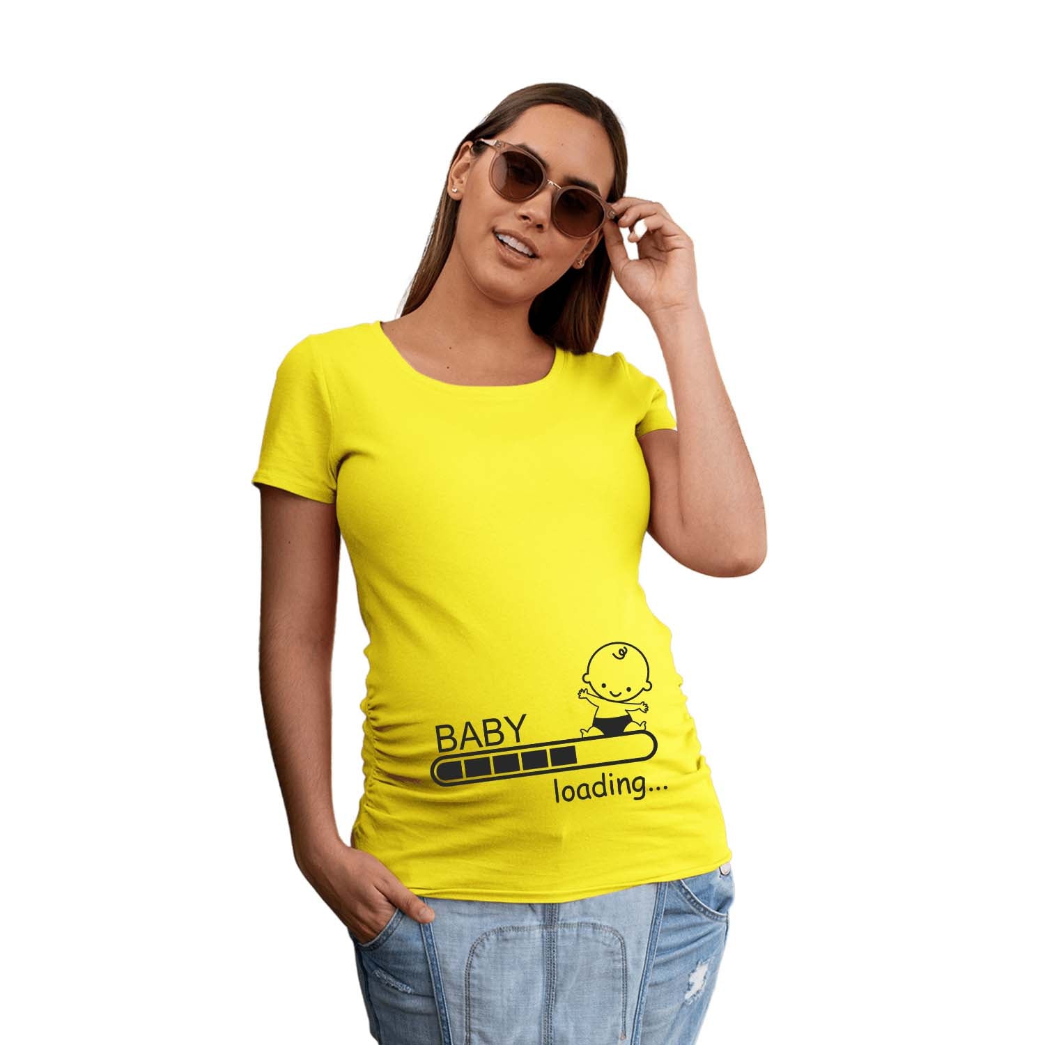 Baby Loading Please Wait Pregnancy Announcement T-Shirt