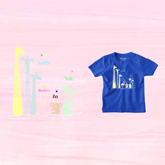 4rd Birthday Jungle Theme Kids T-shirt