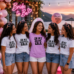 Bride To Be Matching T-Shirts | Bridal Shower & Wedding Tees