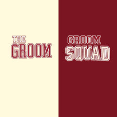 Bachelor Party Groom Squad Matching T-Shirts for Men | Boys Trip Outfit