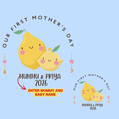 Best First Mother's Day Gift – Mom & Baby Matching T-Shirts & Rompers India