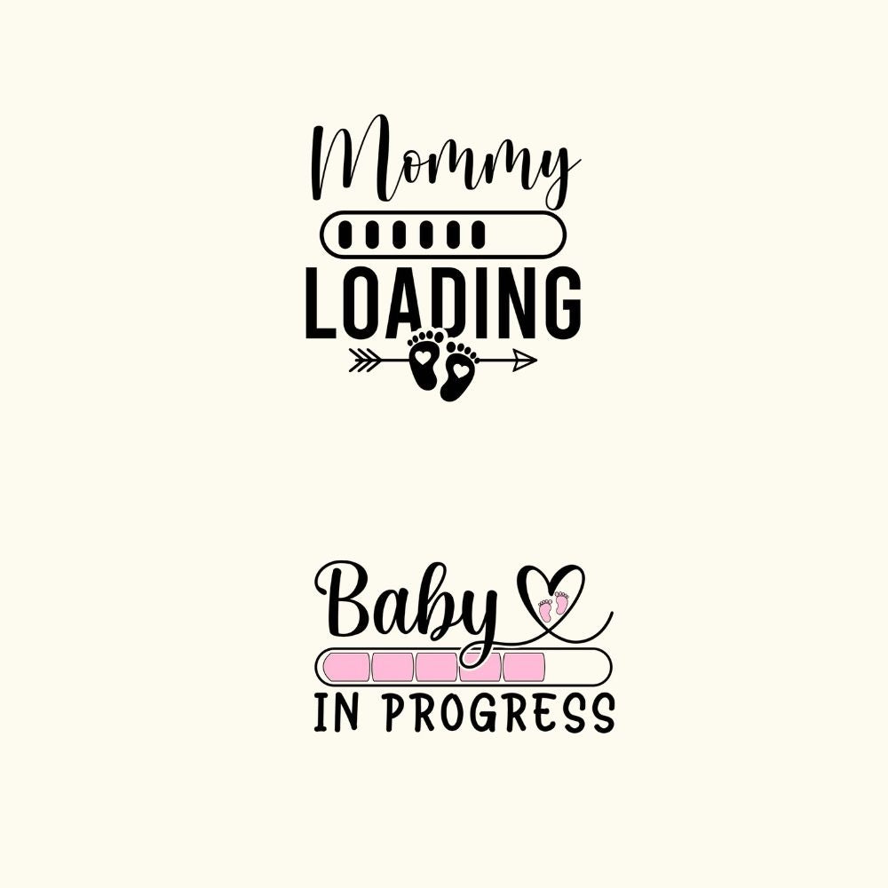 Baby in Progress - Fun Maternity Dress for Moms-to-Be