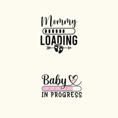 Baby in Progress - Fun Maternity Dress for Moms-to-Be