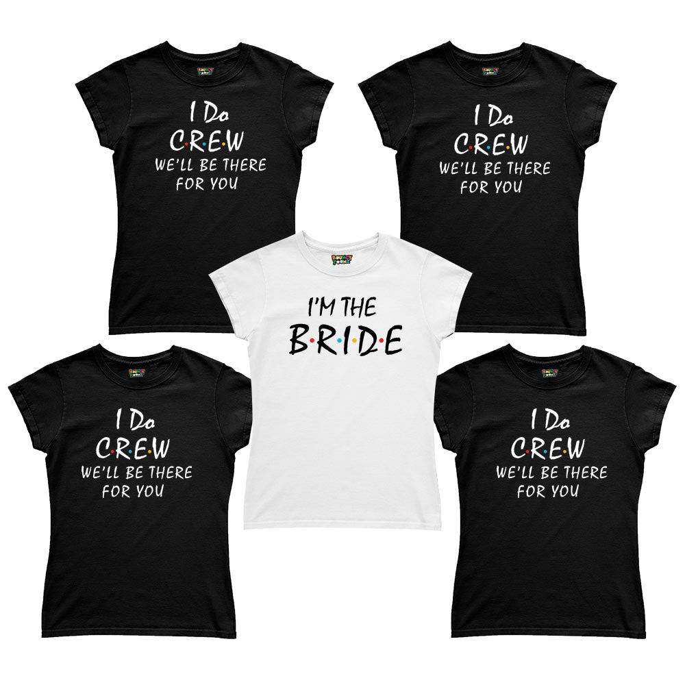 Bride-I do Crew Bachelorette Party T Shirt