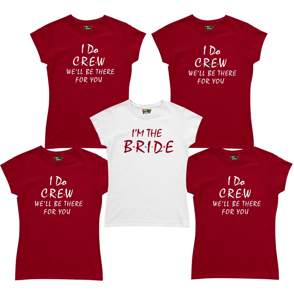 Bride-I do Crew Bachelorette Party T Shirt