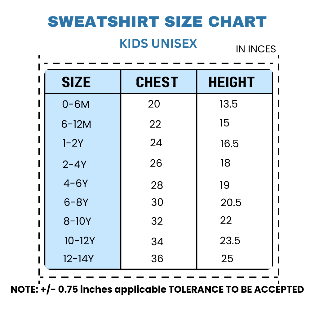 Brother Sister Festival Special Matching Sweatshirt Outfit