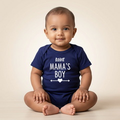 Baby Romper with Custom Name | Cute Mother's Day Onesie for Babies