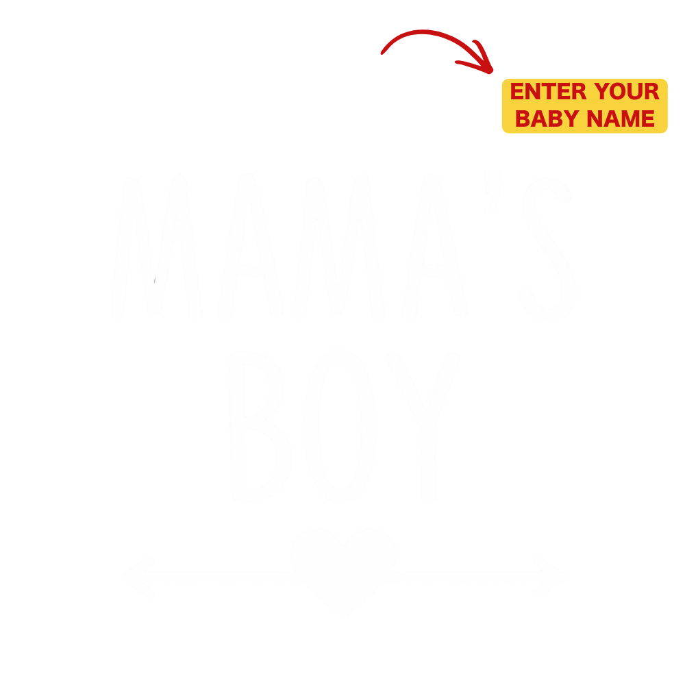 Baby Romper with Custom Name | Cute Mother's Day Onesie for Babies