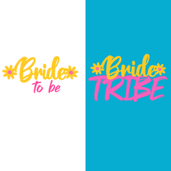 Bride To Be & Team Bride Matching T-Shirts for Bachelorette Party | Bride Squad Tees