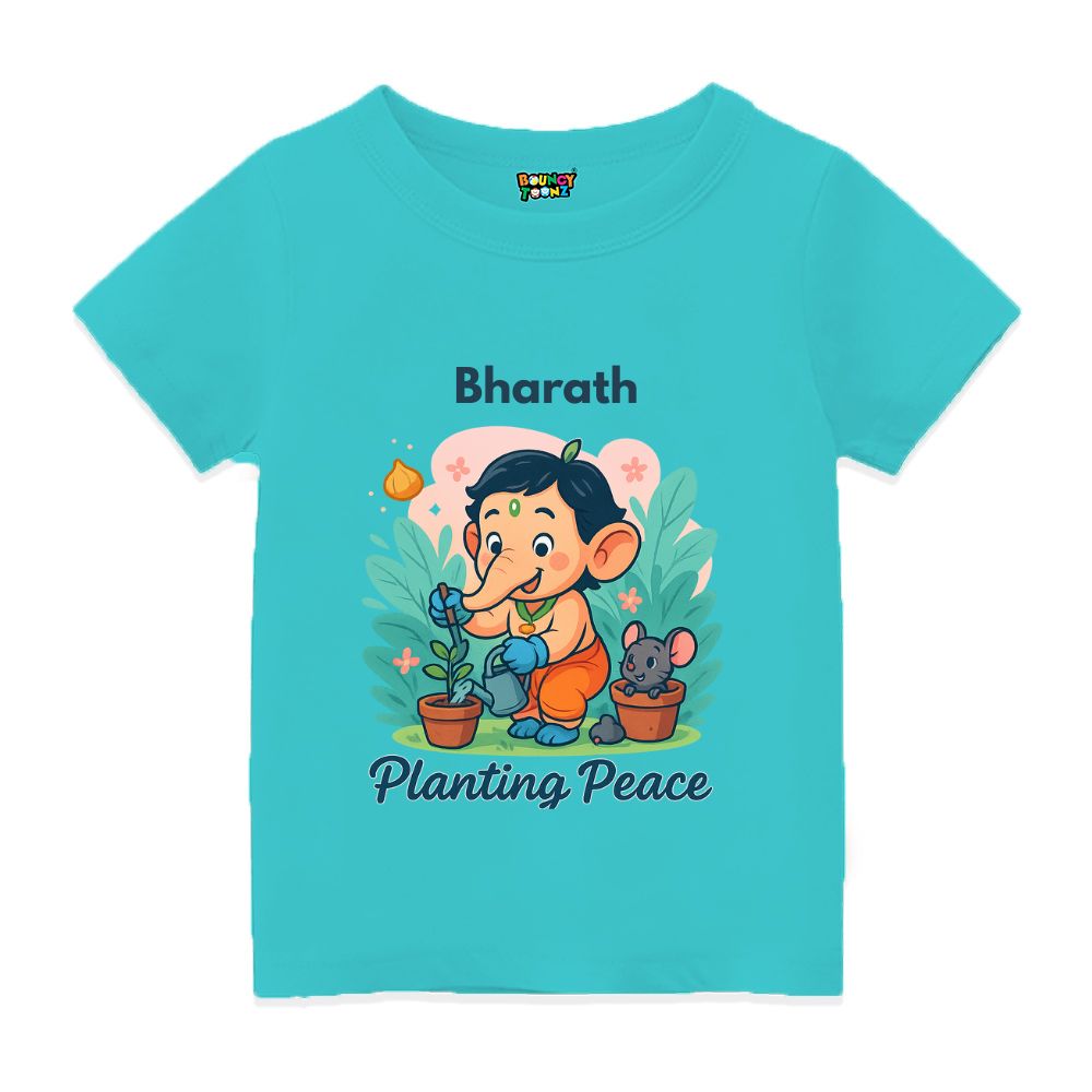 Bala Ganesha – Little Gardener of Nature Watering Love, Growing Blessings