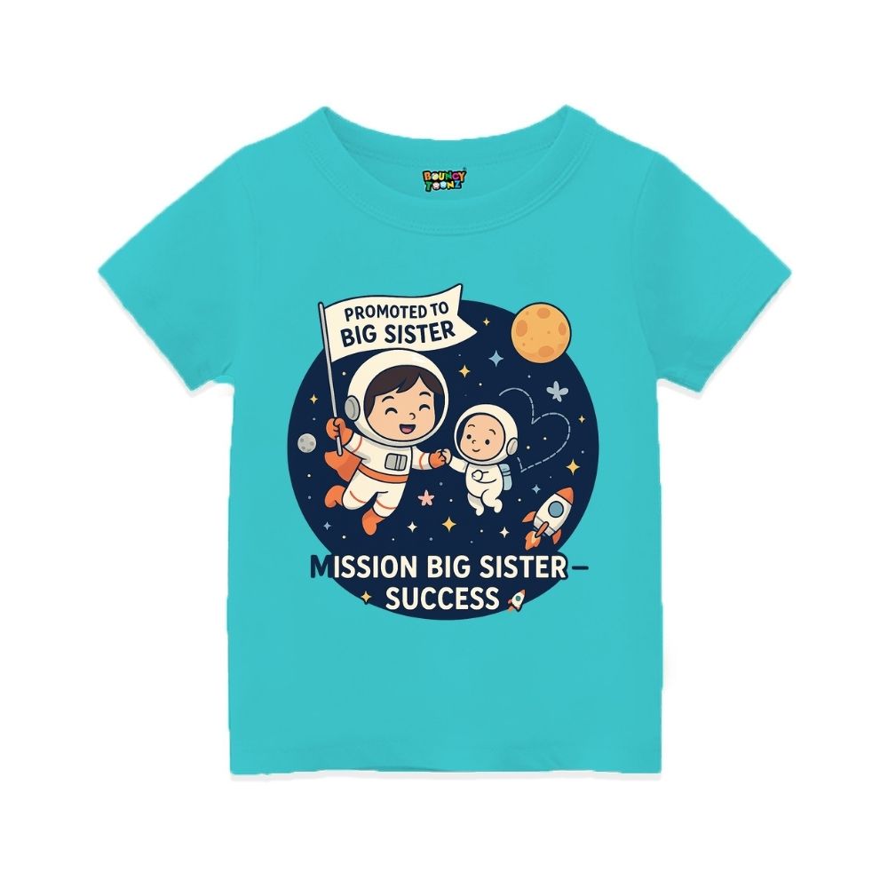Astronaut "Mission Big Sister—Success" Toddler T-Shirt