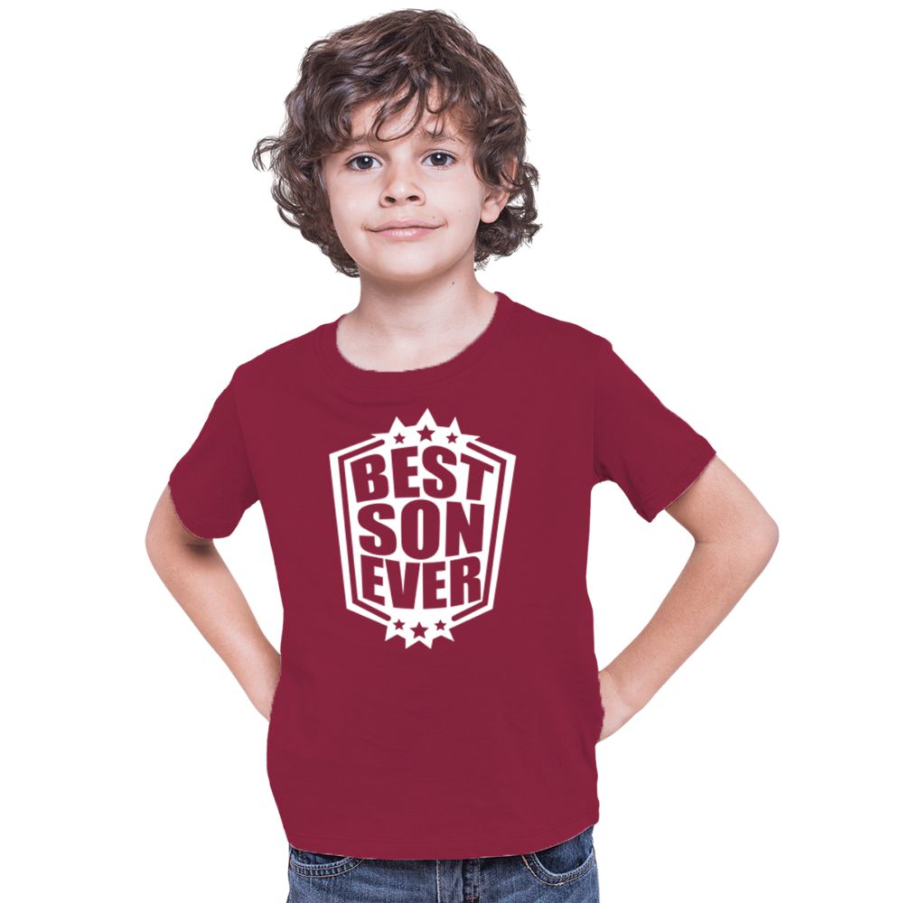 Best Son Ever Printed Boys T-shirt