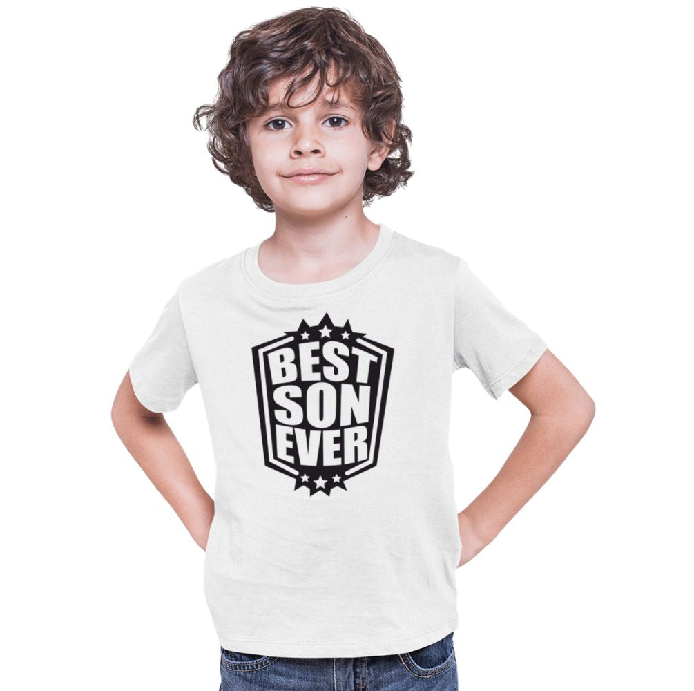 Best Son Ever Printed Boys T-shirt