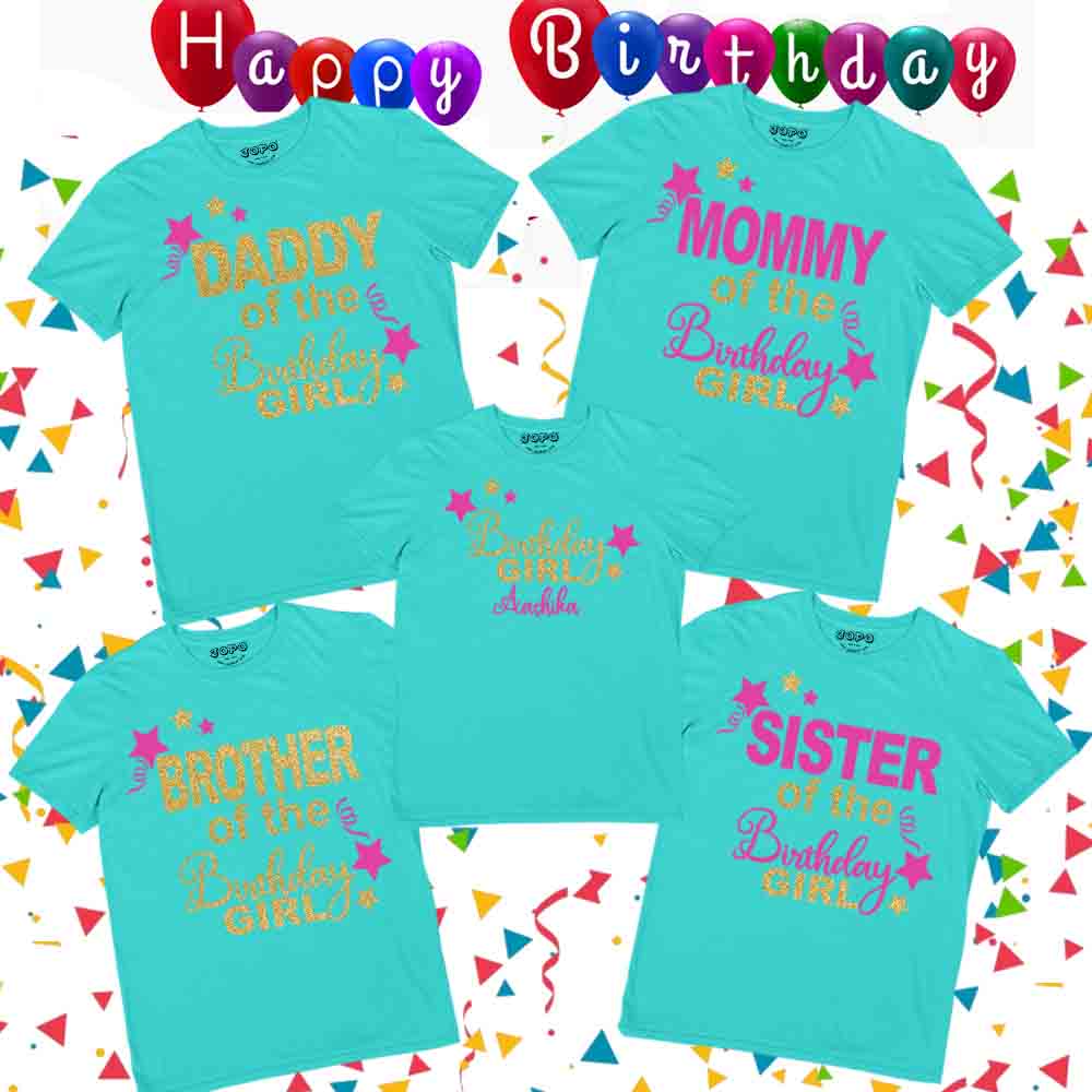 Birthday Girl-Family Birthday Tshirts