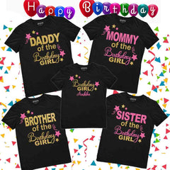 Birthday Girl-Family Birthday Tshirts