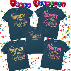 Birthday Girl-Family Birthday Tshirts