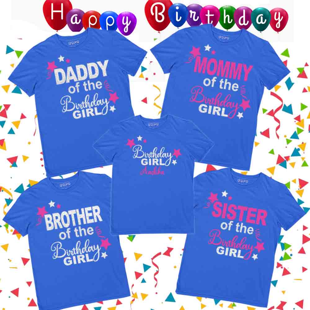 Birthday Girl-Family Birthday Tshirts