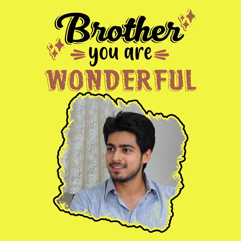 Brother You Are Awesome Rakshabandhan Tshirt