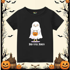 Boo-tiful Bunch Kids' Ghost Halloween T-shirt - Cute & Spooky Tee