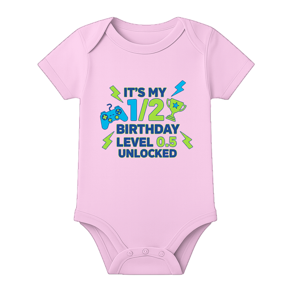 6 Month Old Baby Onesie with Name Customization