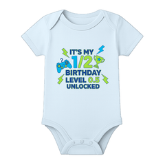6 Month Old Baby Onesie with Name Customization