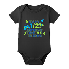 6 Month Old Baby Onesie with Name Customization
