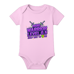 6 Month Old Baby Party Romper with Name