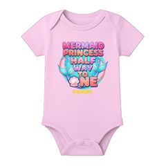 6 Month Baby Celebration Outfit Personalized