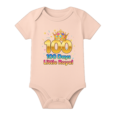 100th Day Celebration Romper Soft Cotton Baby Outfit