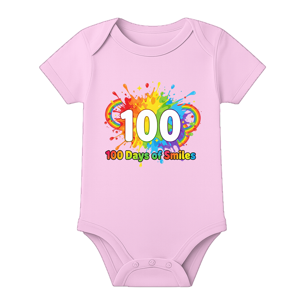 100 Days Completed Baby Romper Indian Celebration Special