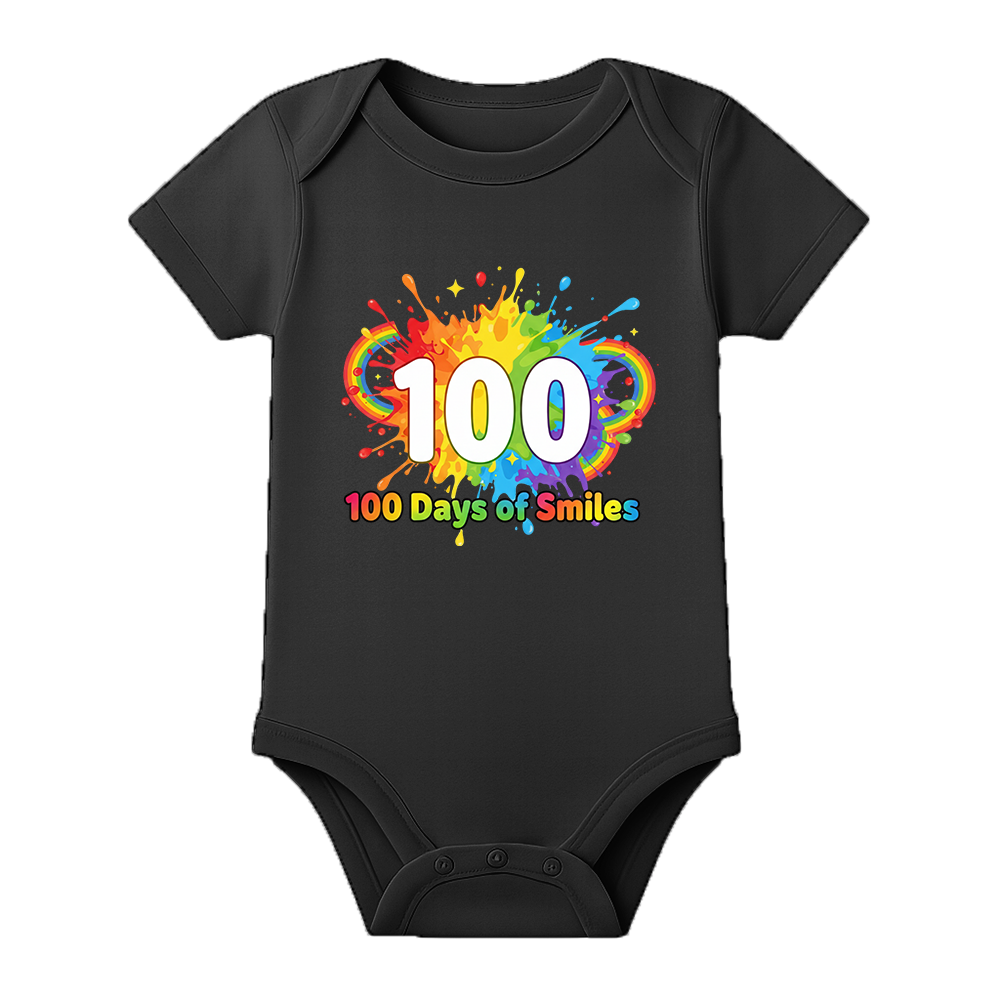 100 Days Completed Baby Romper Indian Celebration Special