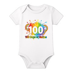 100 Days Completed Baby Romper Indian Celebration Special